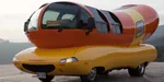 Car that looks like a hotdog.