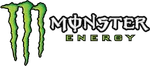Monster Energy logo.