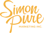 Simon Pure Marketing logo.